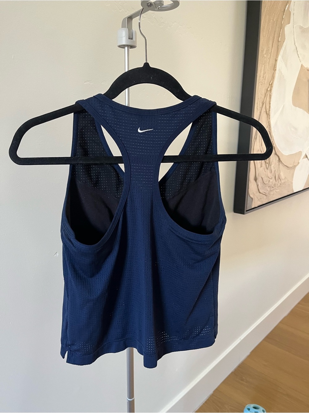 Nike Dark Blue Racerback Performance Tank - Picture 7 of 7
